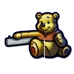 Old School Pooh Artwork Png 79 PNG Image