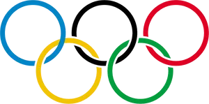 Olympic Rings Logo PNG Image