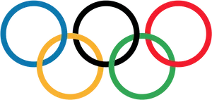 Olympic Rings Logo PNG Image