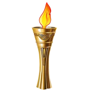 Olympic Torch And Stadium Png Xgc PNG Image