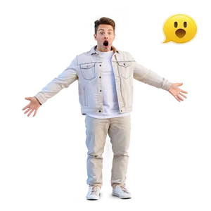 Omg Surprised Emoji Png Wko PNG Image