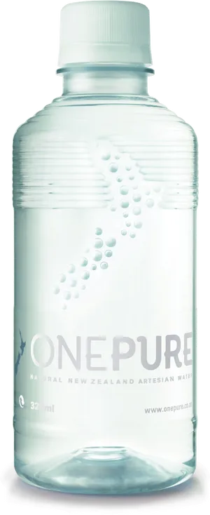 One Pure Artesian Water Bottle PNG Image