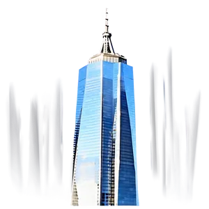 One World Trade Center Artistic Png 06252024 PNG Image