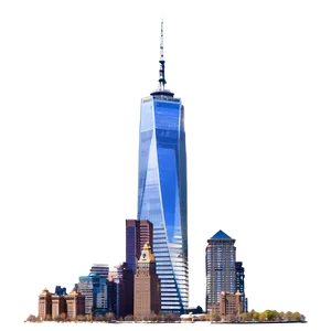 One World Trade Center Outline Png Wyi81 PNG Image