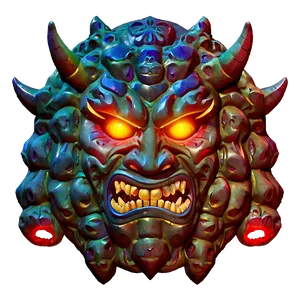 Oni With Kanabo Png Cym17 PNG Image