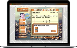 Online Algebra Lesson Practice PNG Image