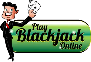 Online Blackjack Invitation PNG Image