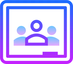 Online Classroom Icon PNG Image