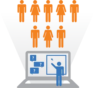 Online Education Concept PNG Image