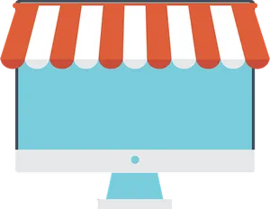Online Shop Computer Icon PNG Image