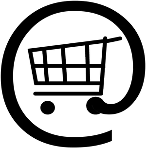 Online Shopping Cart Icon PNG Image
