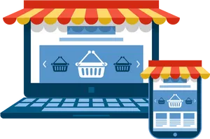 Online Shopping Platforms Desktop Mobile PNG Image