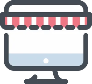 Online Storefront Icon PNG Image