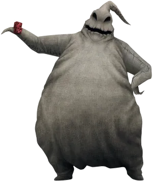 Oogie Boogie Nightmare Before Christmas PNG Image