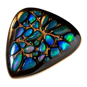 Opal Gem Mosaic Png Jkx25 PNG Image