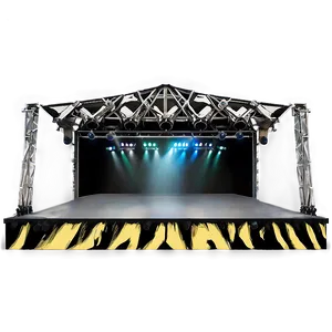 Open Air Concert Stage Png Wjf PNG Image