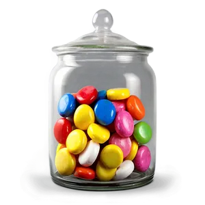 Open Candy Jar Png Fra PNG Image