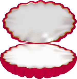 Open Clam Shell Illustration PNG Image