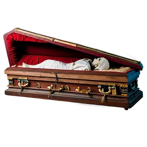 Open Coffin With Mummy Png Jqm4 PNG Image