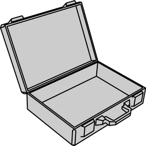 Open Empty Suitcase Illustration PNG Image