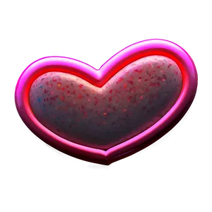 Open Heart In Neon Light Png Xds45 PNG Image