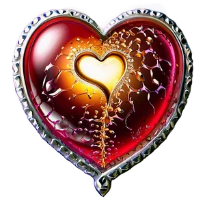 Open Heart Love Theme Png Peu PNG Image