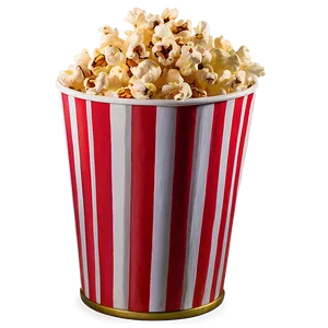 Open Top Popcorn Bucket View Png 06132024 PNG Image