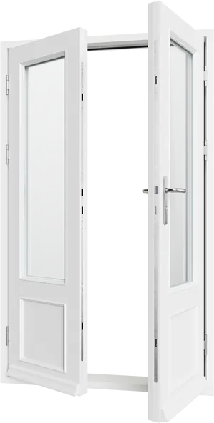 Open White Door P N G Image PNG Image