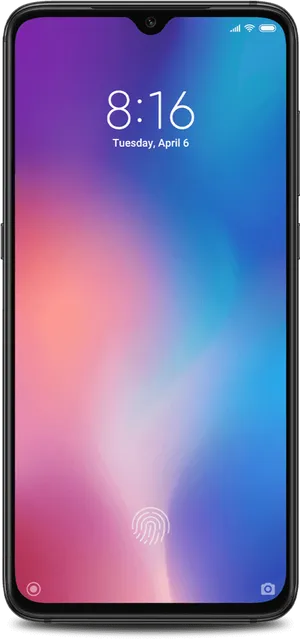 Oppo Smartphone Display Interface PNG Image