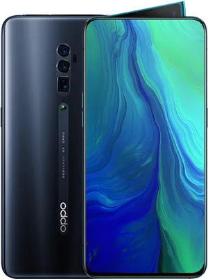 Oppo Smartphone Dual View PNG Image