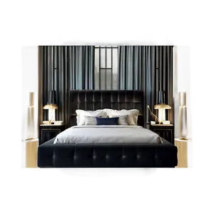 Opulent Master Bedroom Png 06252024 PNG Image
