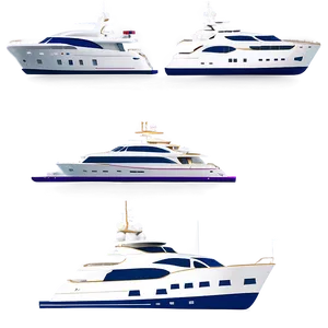 Opulent Yacht Png 06252024 PNG Image