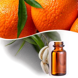 Orange Essential Oil Png 45 PNG Image