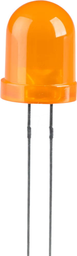 Orange L E D Component PNG Image