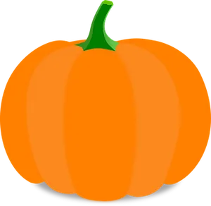 Orange Pumpkin Vector Illustration PNG Image