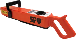 Orange S P Y Holiday Detector PNG Image