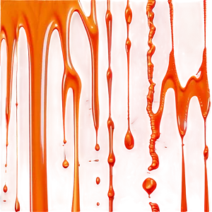 Orange Spray Paint Drip Png 23 PNG Image