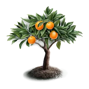 Orange Tree Png 38 PNG Image