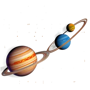 Orbiting Planets Png 80 PNG Image