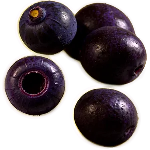 Organic Acai Berries Png 06252024 PNG Image