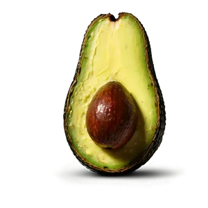 Organic Avocado Half Png 06252024 PNG Image