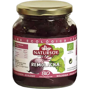 Organic Beetroot Jar Natursy PNG Image