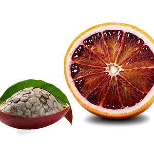 Organic Blood Orange Png Alm47 PNG Image