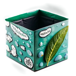 Organic Green Box Concept Png 15 PNG Image