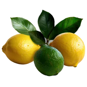 Organic Lemons Png 06122024 PNG Image