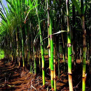 Organic Sugarcane Field Png Lso PNG Image