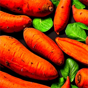 Organic Sweet Potato Png 25 PNG Image