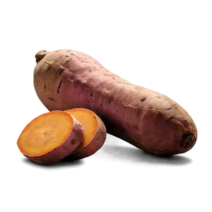 Organic Sweet Potato Png Jbr PNG Image