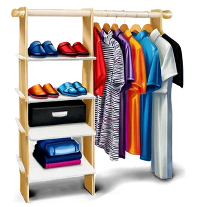 Organized Closet Space Png 30 PNG Image