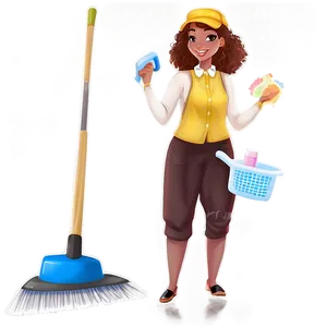 Organized House Cleaner Png 06292024 PNG Image